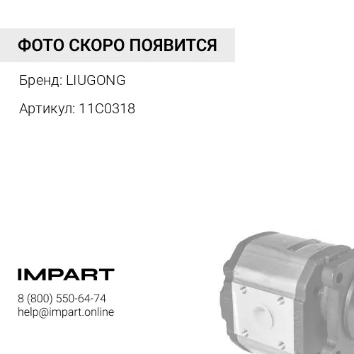 11C0318 Насос шестеренчатый LIUGONG
