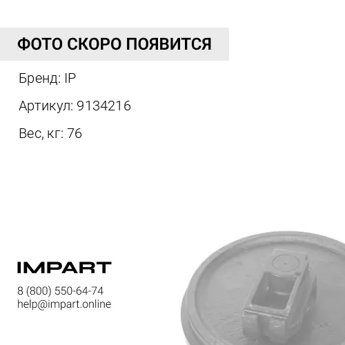 9134216-JC КОЛЕСО НАПРАВЛЯЮЩЕЕ IP