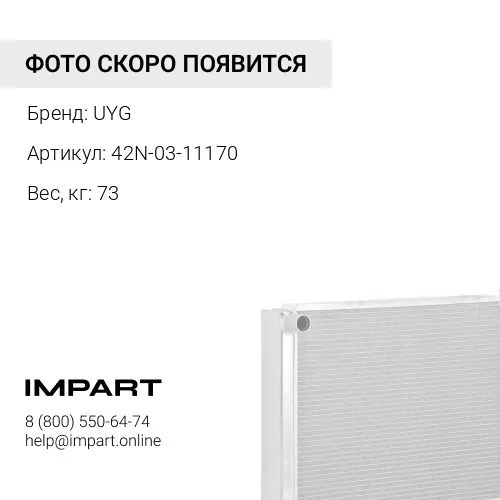 42N-03-11170 Радиатор UYG