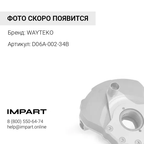 D06A-002-34B Демпфер вибрации вала коленчатого D9/D06A-002-34B WAYTEKO