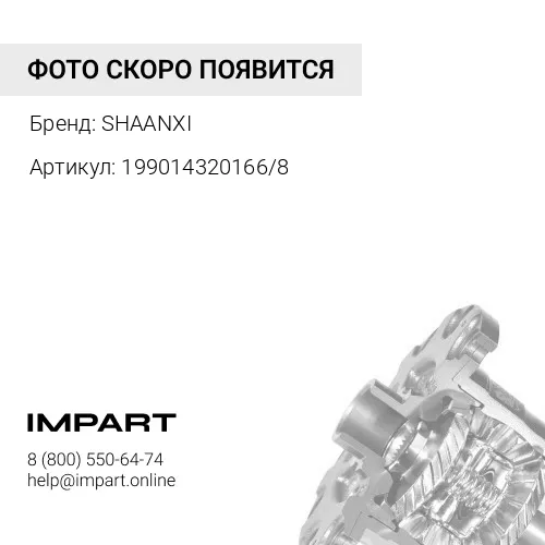 199014320166/8 Дифференциал межосевой 8 зубьев (199014320166/8) SHAANXI