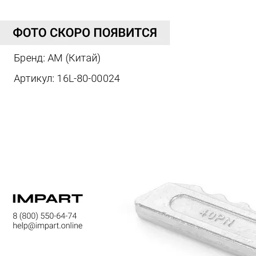 16L-80-00024+16L-80-00001 Болт+гайка центрального ножа SD16L Shantui AM (Китай)