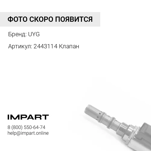 2443114 Клапан UYG