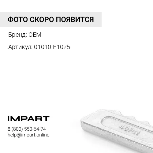 Болт (01010-E1025) OEM