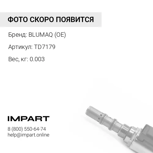 TD7179 OE СЕРДЕЧНИК КЛАПАНА