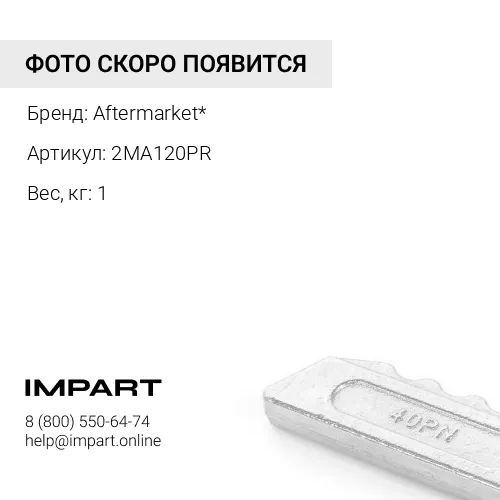 2MA120PR ФИКСАТОР КОРОНКИ (2MA120PR-NTR)