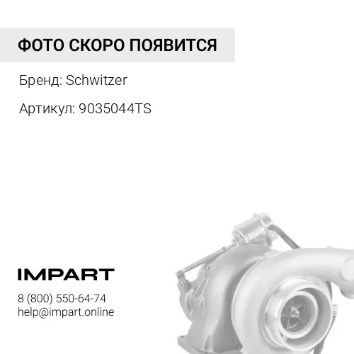 9035044TS Турбокомпрессор BorgWarner 13769880040 Schwitzer