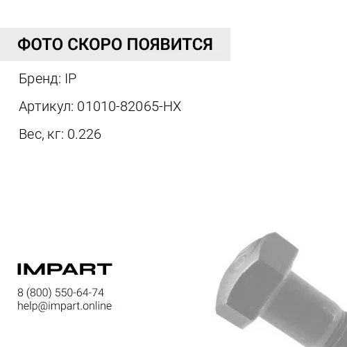 01010-82065-HX БОЛТ IP