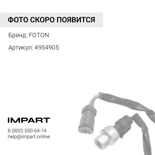 4954905 Датчик температуры FOTON