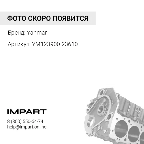 YM123900-23610 Вкладыши шатунные (2 полувкладыша)