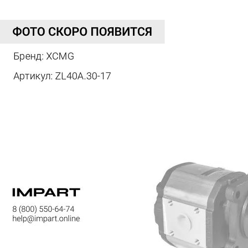 ZL40A.30-17 Вал насоса рулевого управления LW541F ZL40A.30-17 XCMG