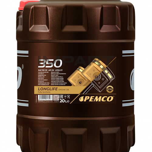 Масло моторное PEMCO 350 SAE 5W-30 (20литр)