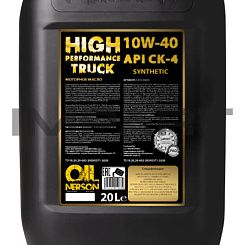 Масло моторное NERSON OIL High Performance Truck CK-4 10W-40 20л Nerson